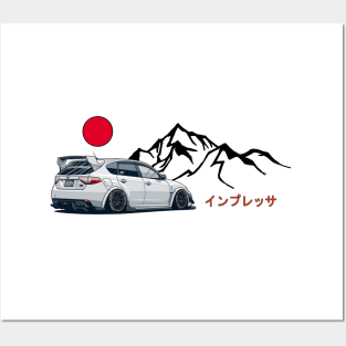 Impreza WRX STI, JDM Posters and Art